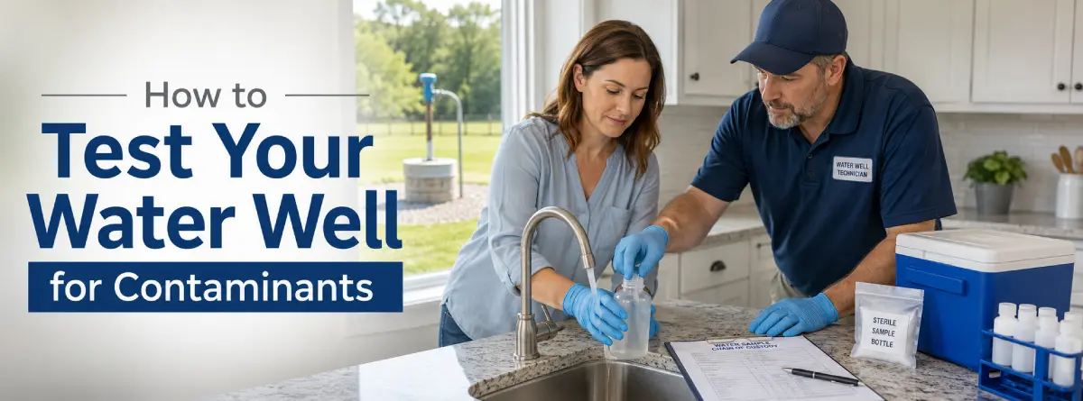 Homeowners Can Test Their Water Well for Contaminants? well water testing
