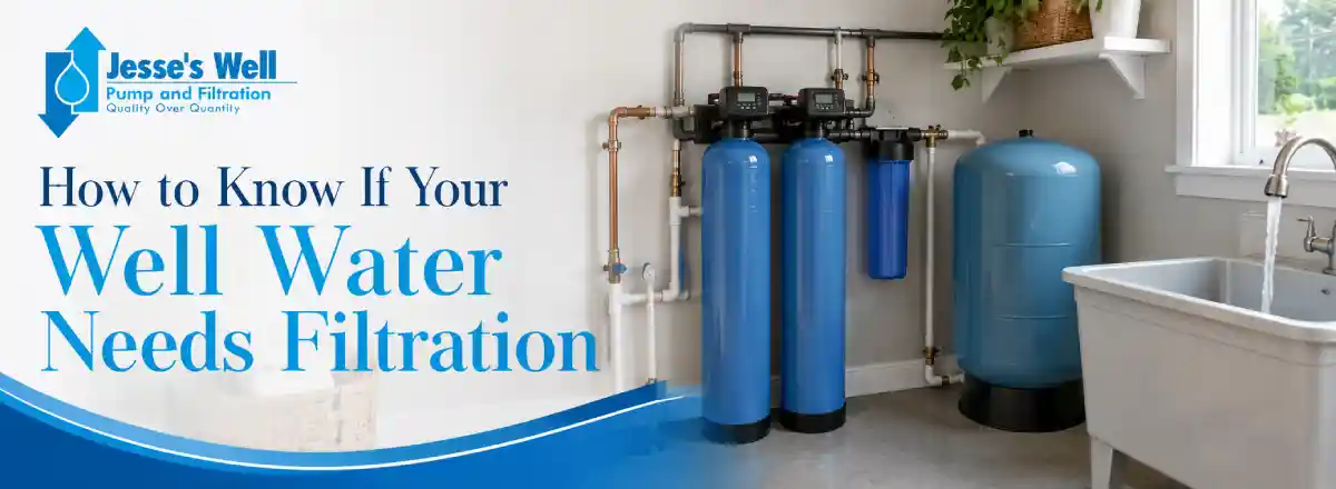 Well Water Needs Filtration