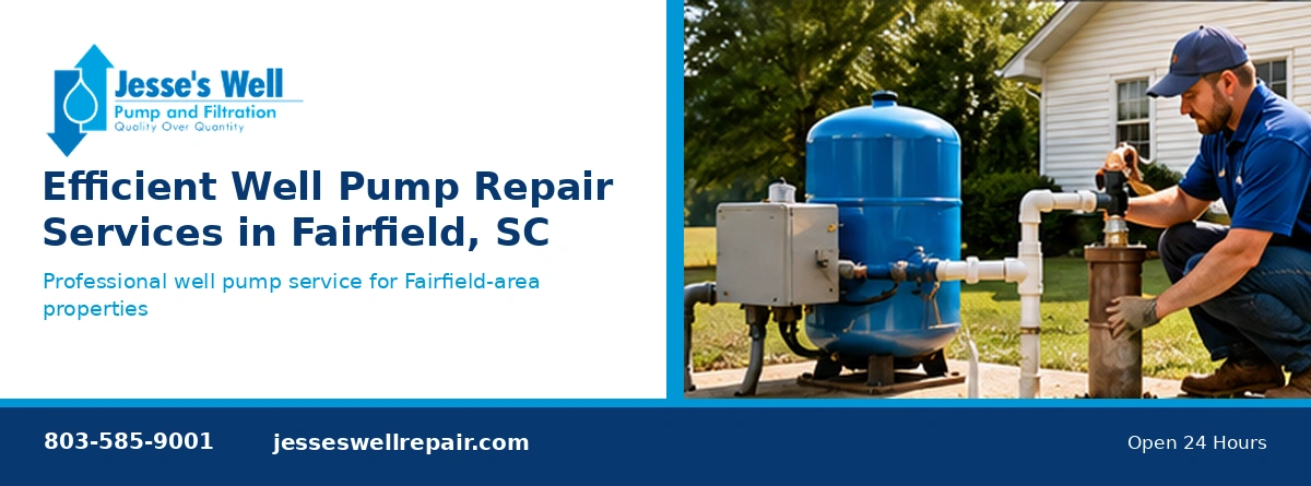 Pump Repair Services in Fairfield, SC