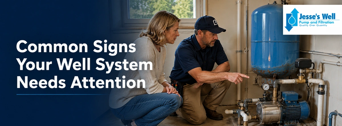 Common Signs Your Well System Needs Attention